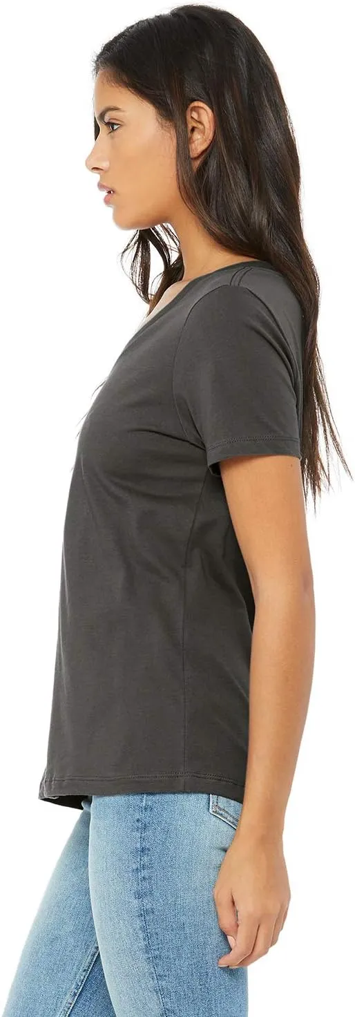 Bella Canvas 6405 Missy Jersey Short-Sleeve V-Neck T-Shirt