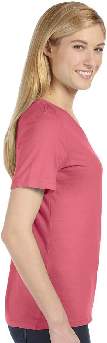 Bella Canvas 6405 Missy Jersey Short-Sleeve V-Neck T-Shirt