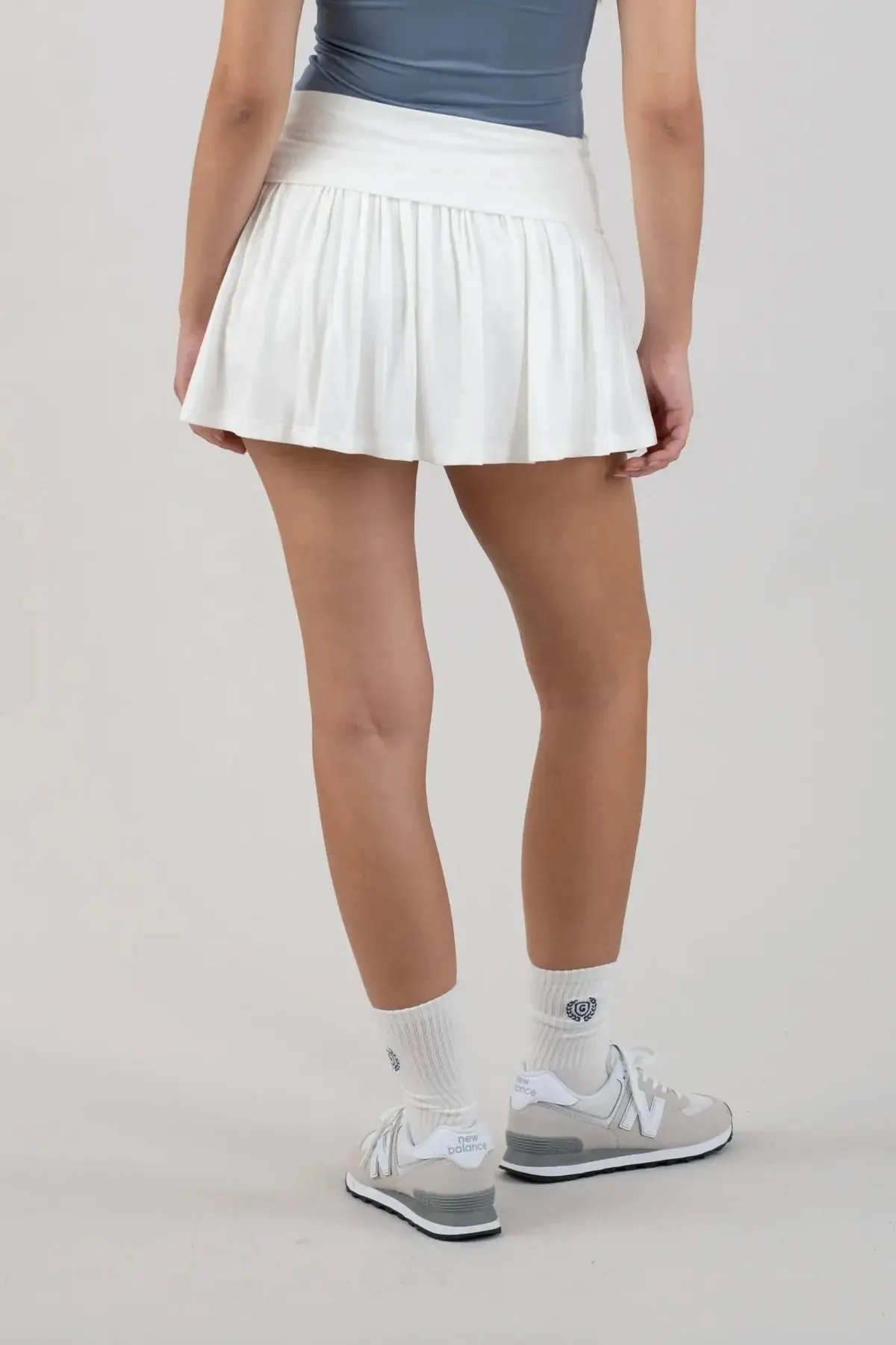 Blu Pepper Feeling Cutesy Skort  Ruffled Mini Skirt with Built-In Shorts