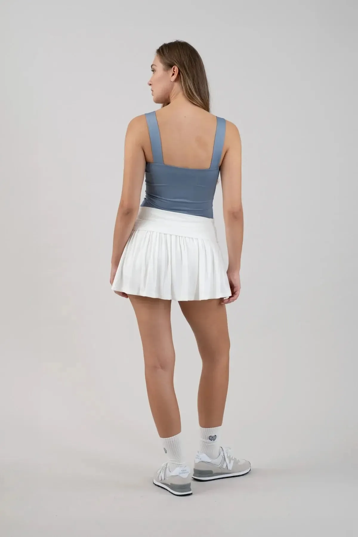 Blu Pepper Feeling Cutesy Skort  Ruffled Mini Skirt with Built-In Shorts