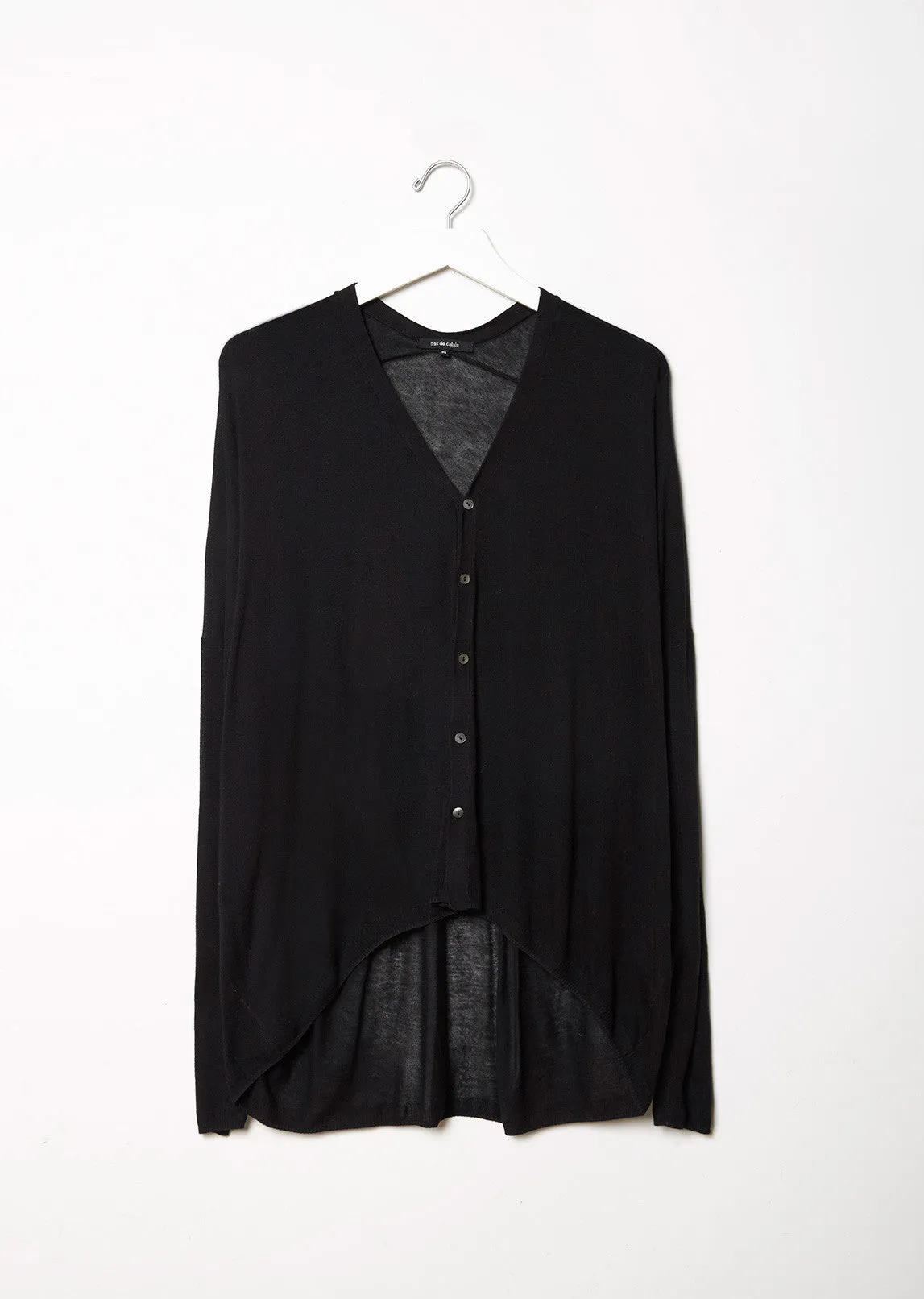 Button-Front Cardigan