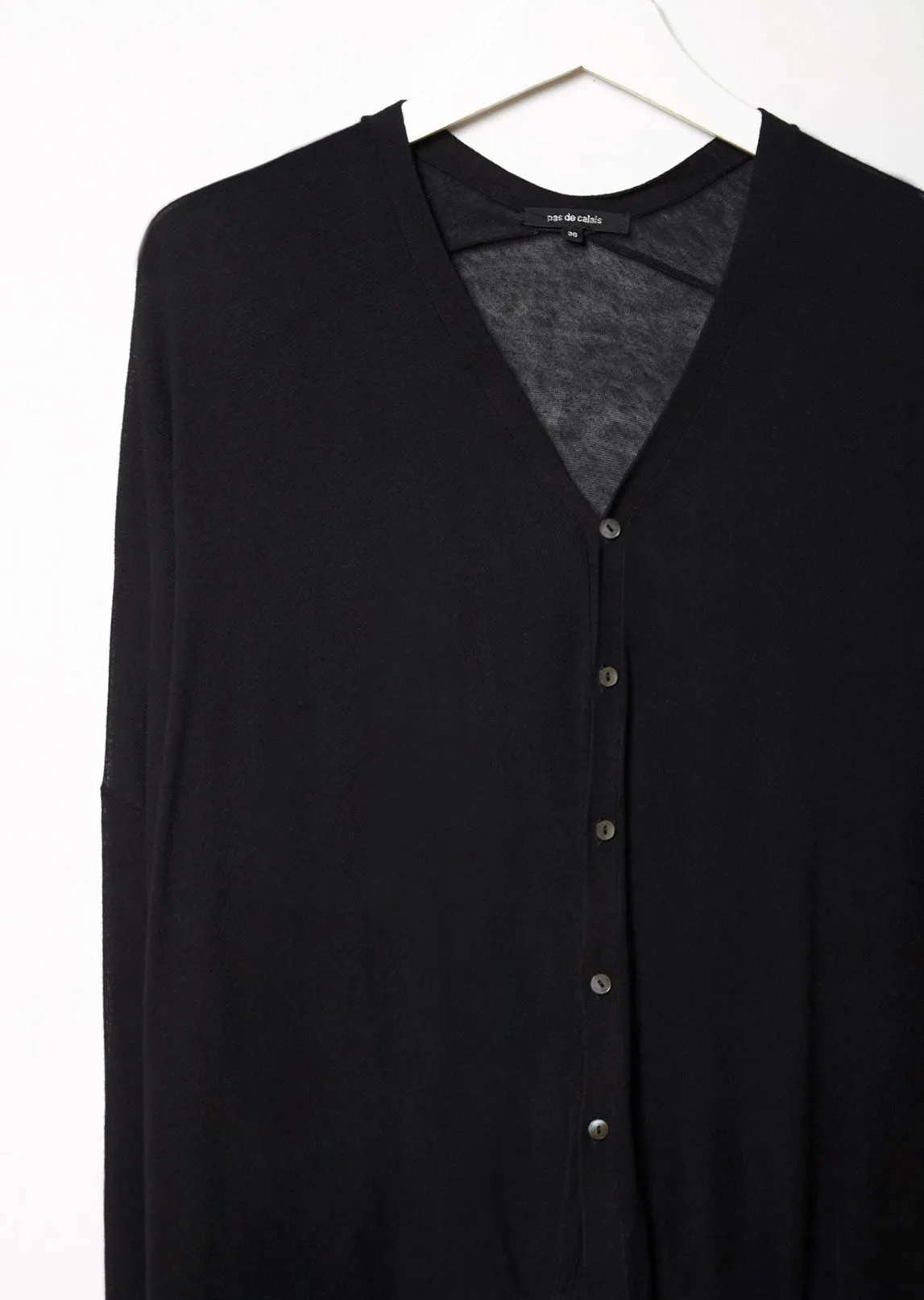 Button-Front Cardigan