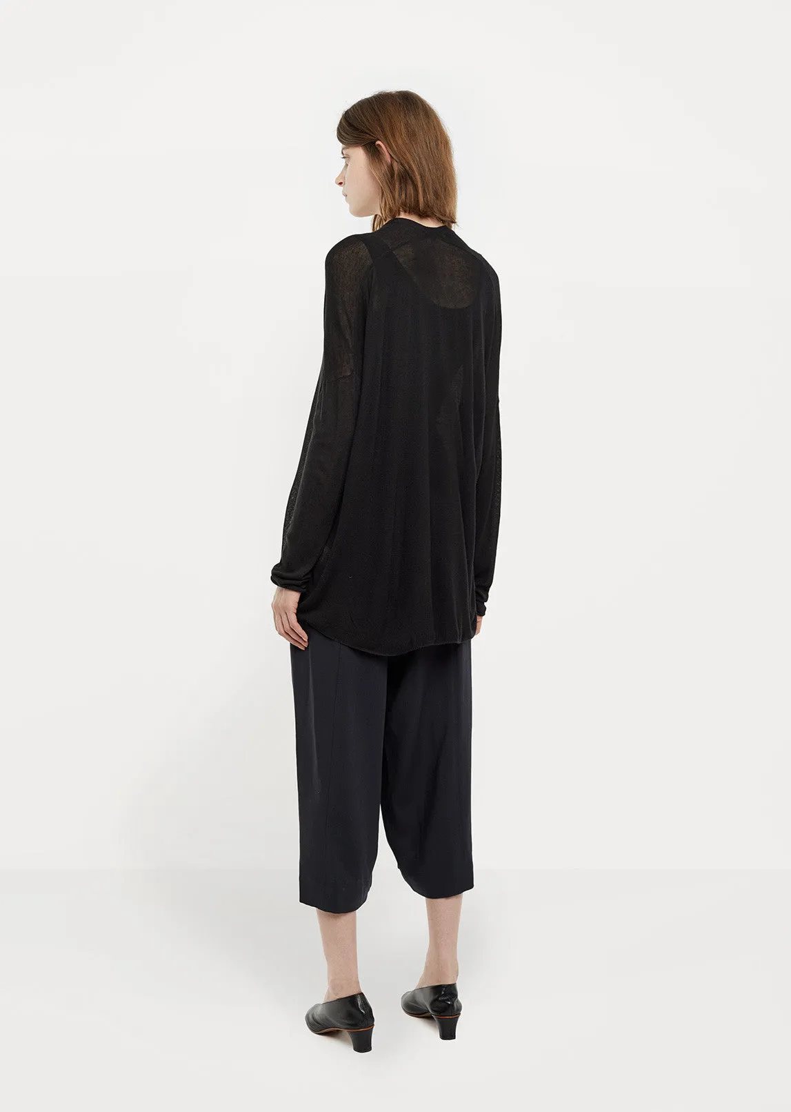 Button-Front Cardigan