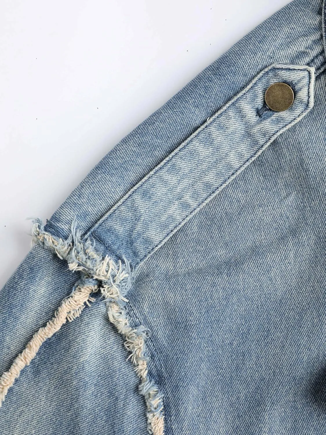 CIDER Statement Maker Denim Trench Coat