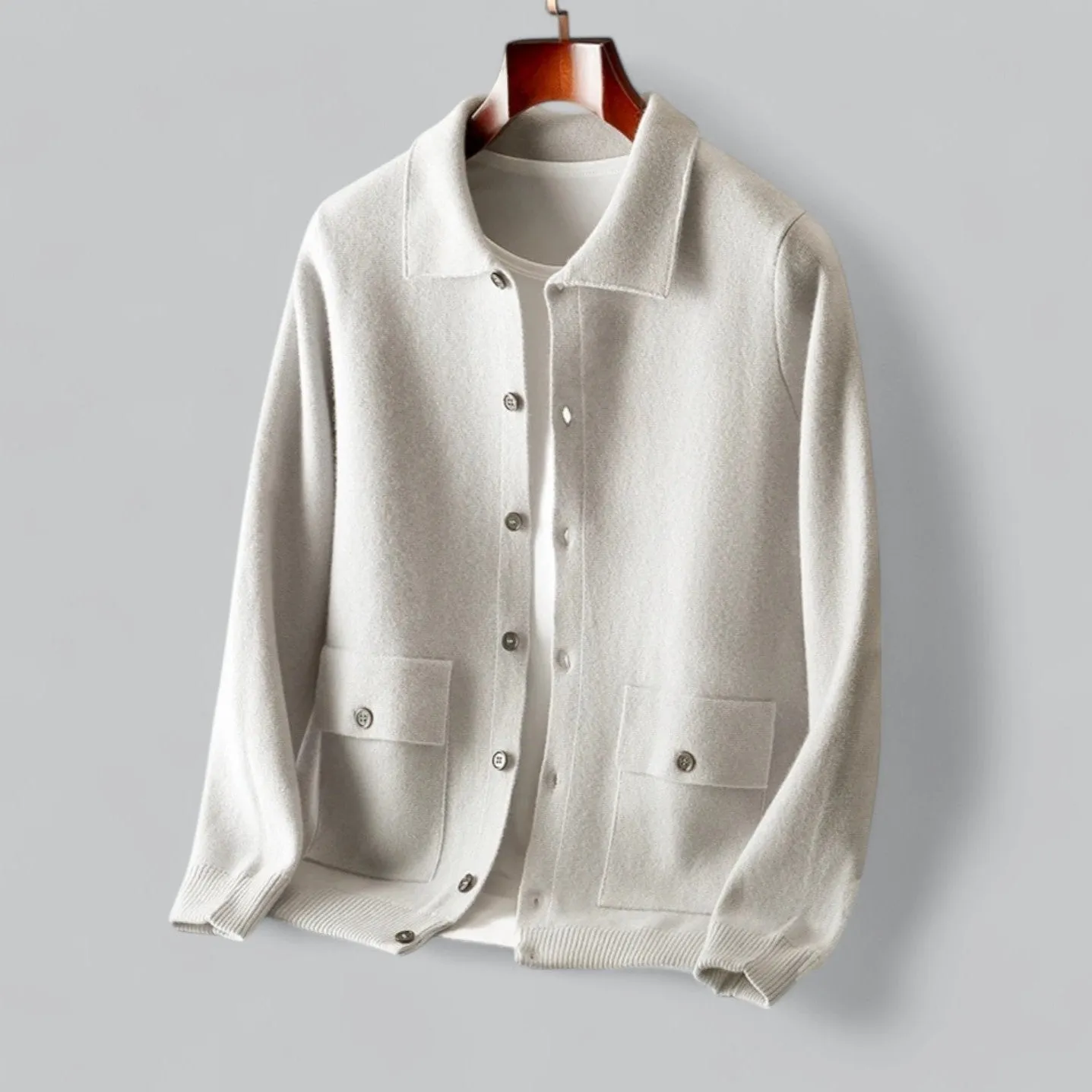 Cyprian | Fine Cardigan Premium Polo Jacket