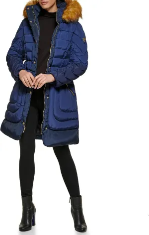 GUESS Women's Midweight Puffer Jacket