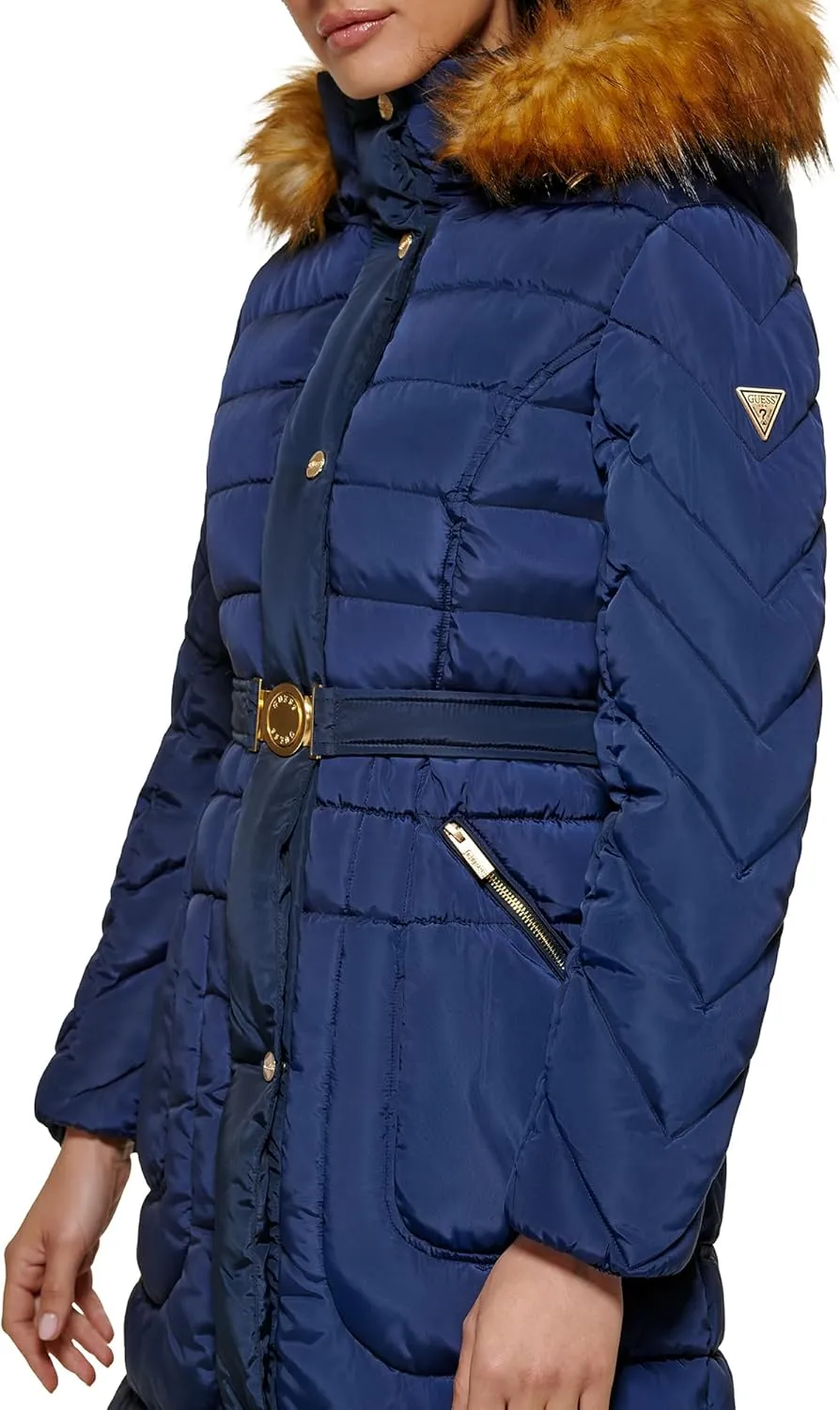 GUESS Women's Midweight Puffer Jacket