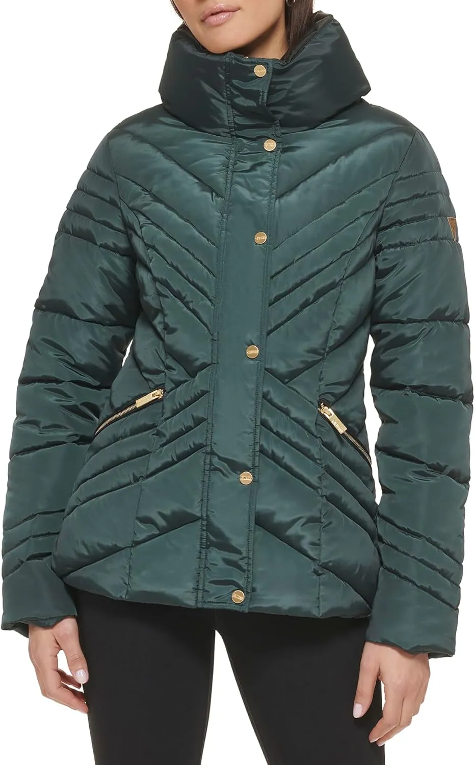 GUESS Women's Midweight Puffer Jacket