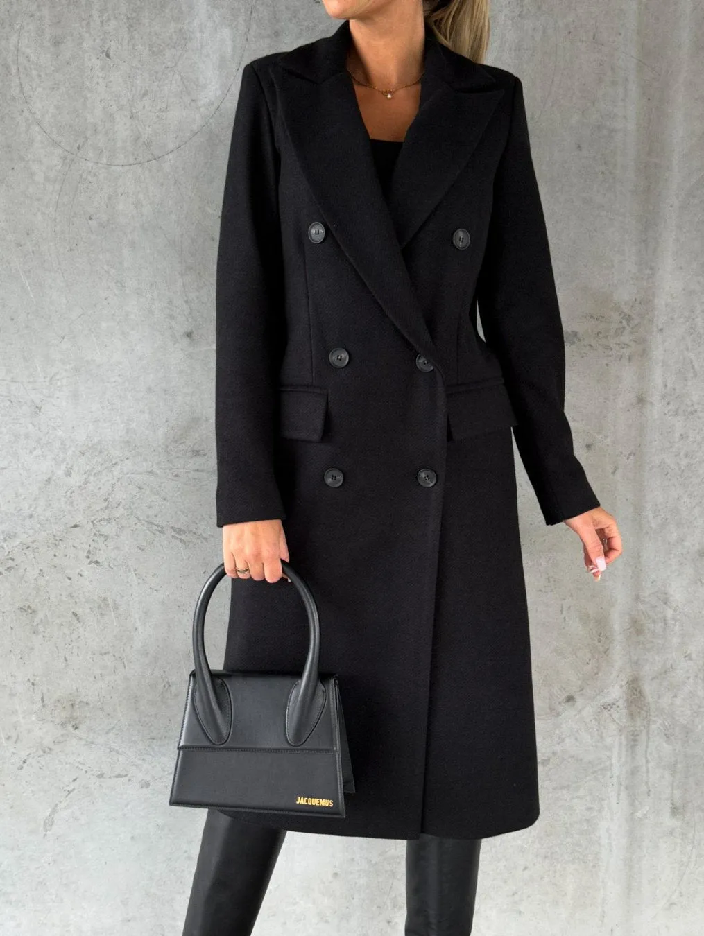 Kate | Wool Coat Long Fit Women