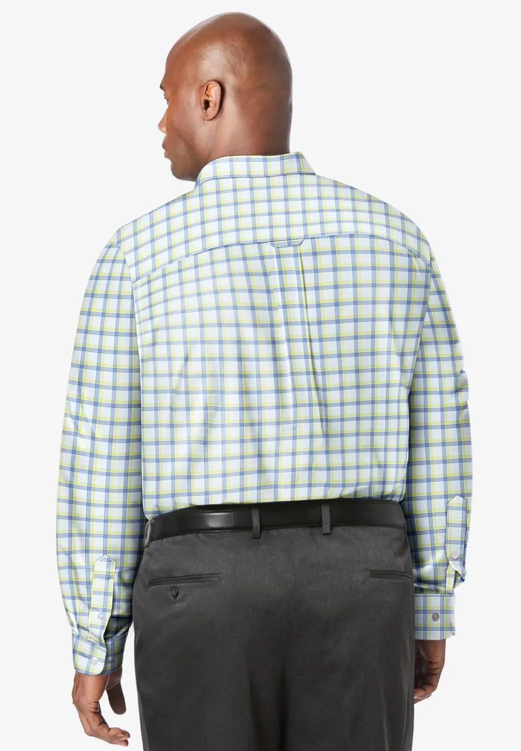 KingSize Men's Big & Tall Tall Wrinkle-Free Oxford Dress Shirt