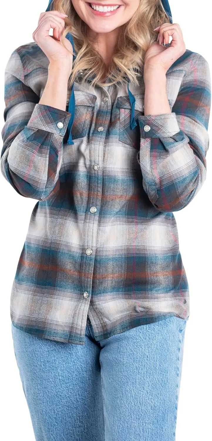 Legendary Whitetails Women's Lumber Jane Hooded Flannel Shirt
