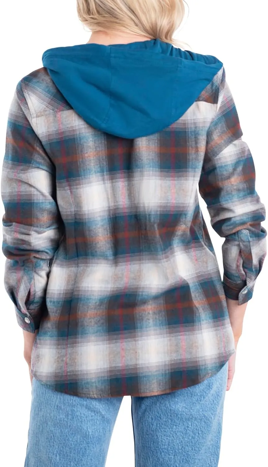 Legendary Whitetails Women's Lumber Jane Hooded Flannel Shirt