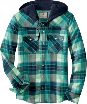 Legendary Whitetails Women's Lumber Jane Hooded Flannel Shirt