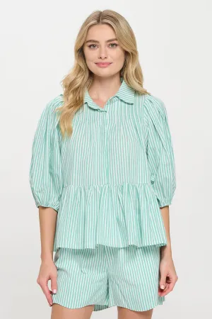 Mediterranean Stripe Top Mediterranean Stripe Top
