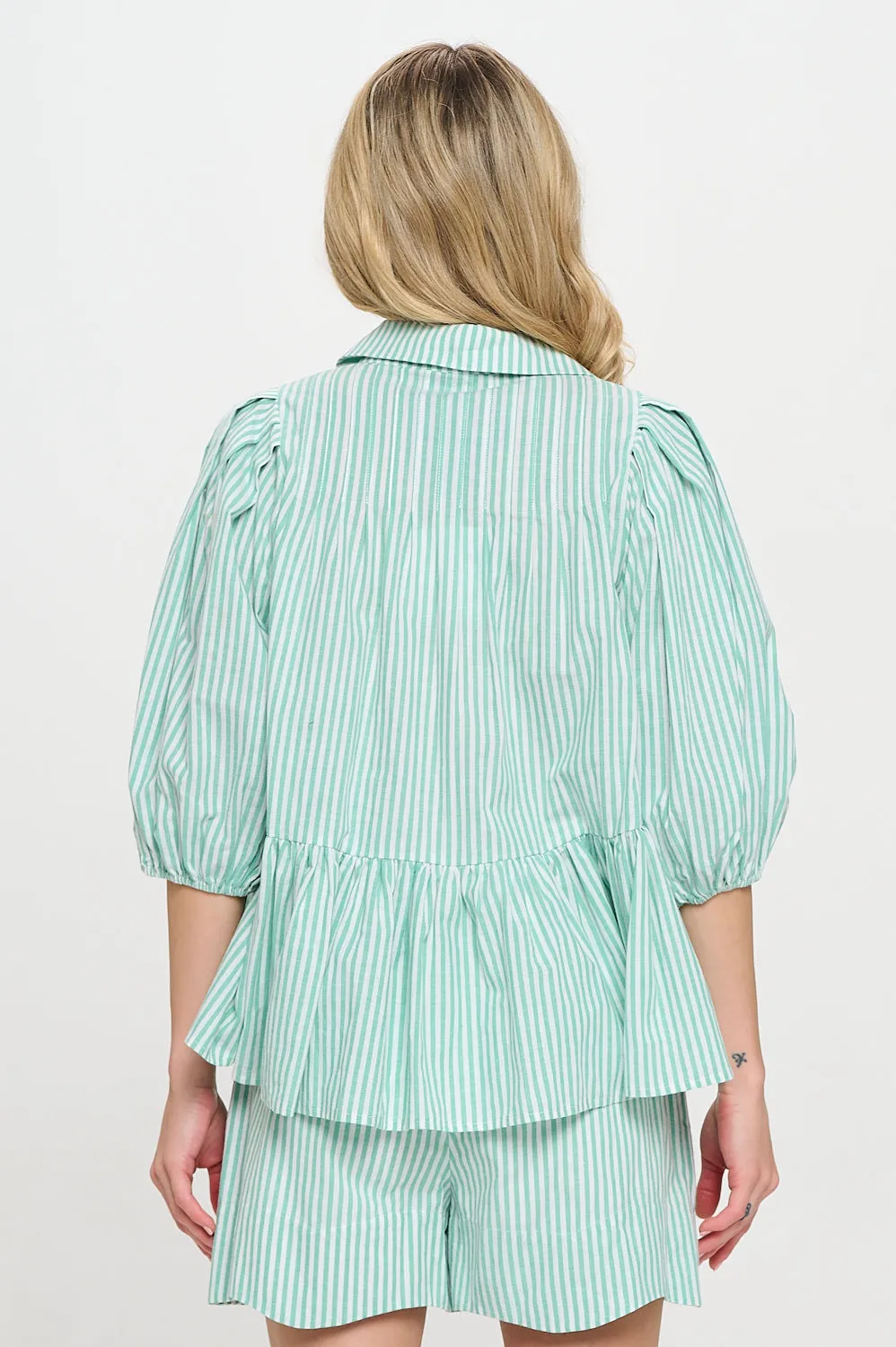 Mediterranean Stripe Top
