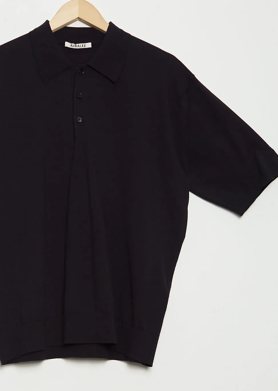 Men's High Gauge Cotton Knit Polo