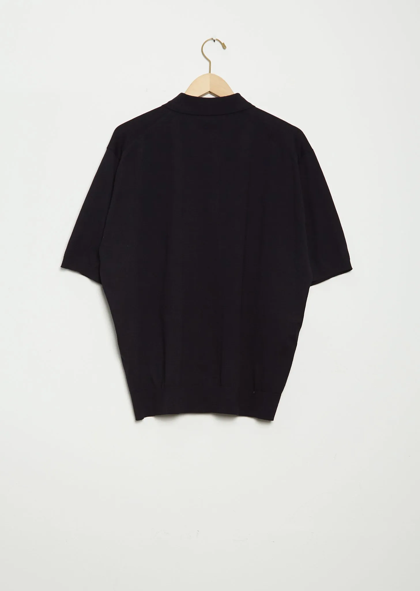 Men's High Gauge Cotton Knit Polo