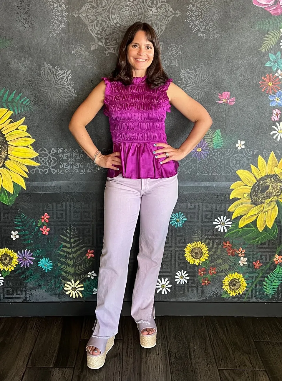 Peplum top