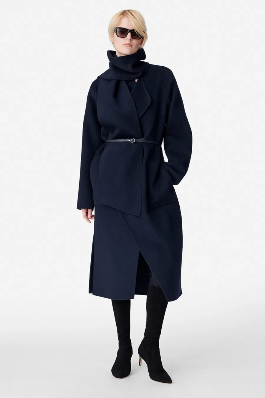 Valeran Coat Navy