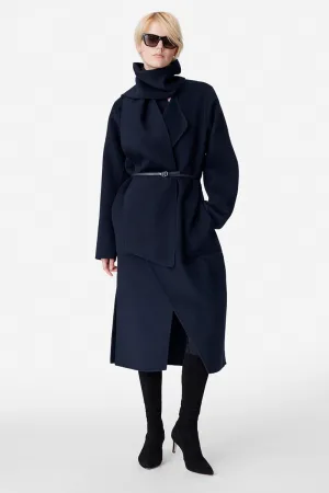 Valeran Coat Navy