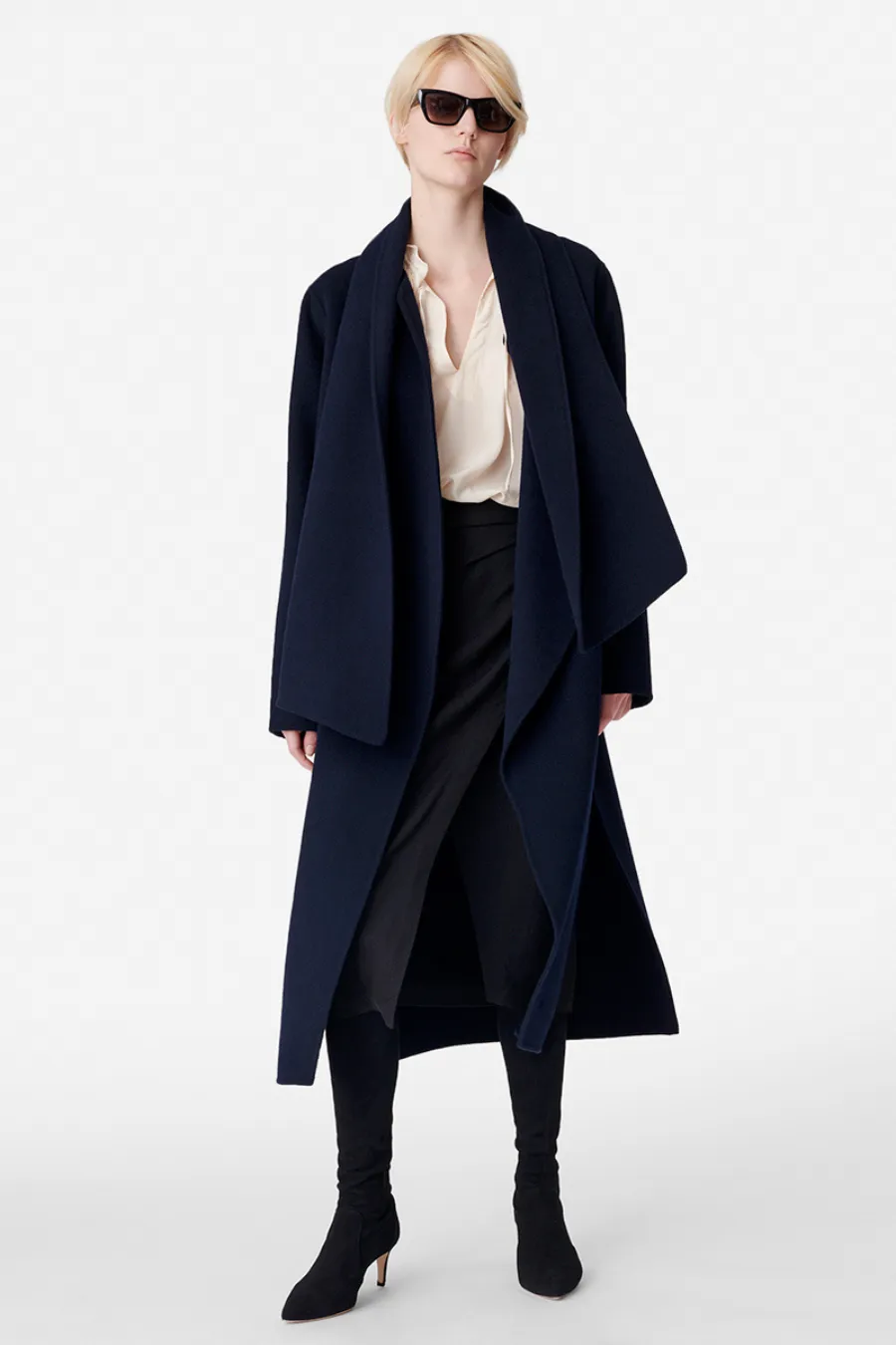 Valeran Coat Navy