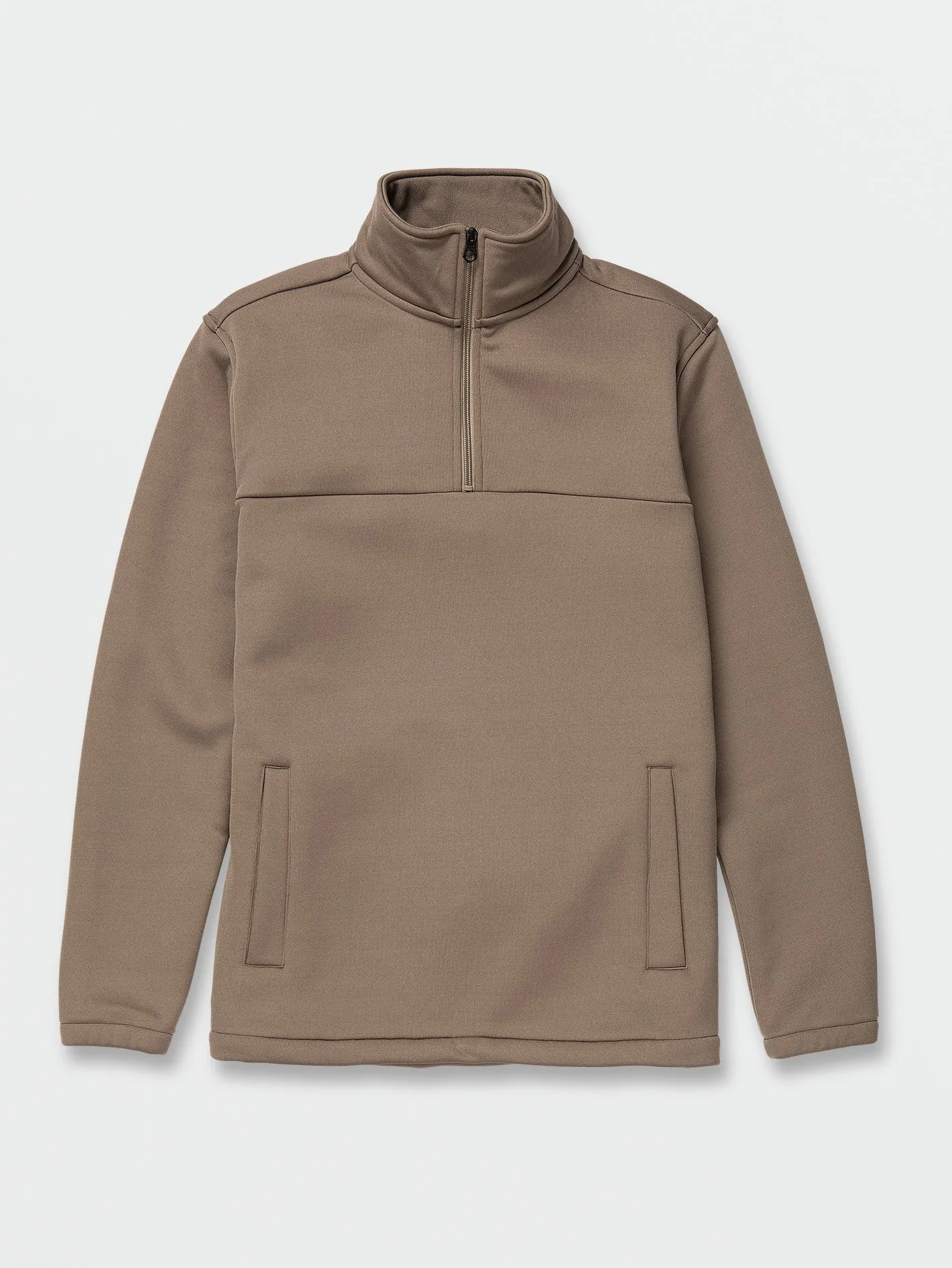 Volcom Workwear Mock 1/4 Zip Pullover - Brindle