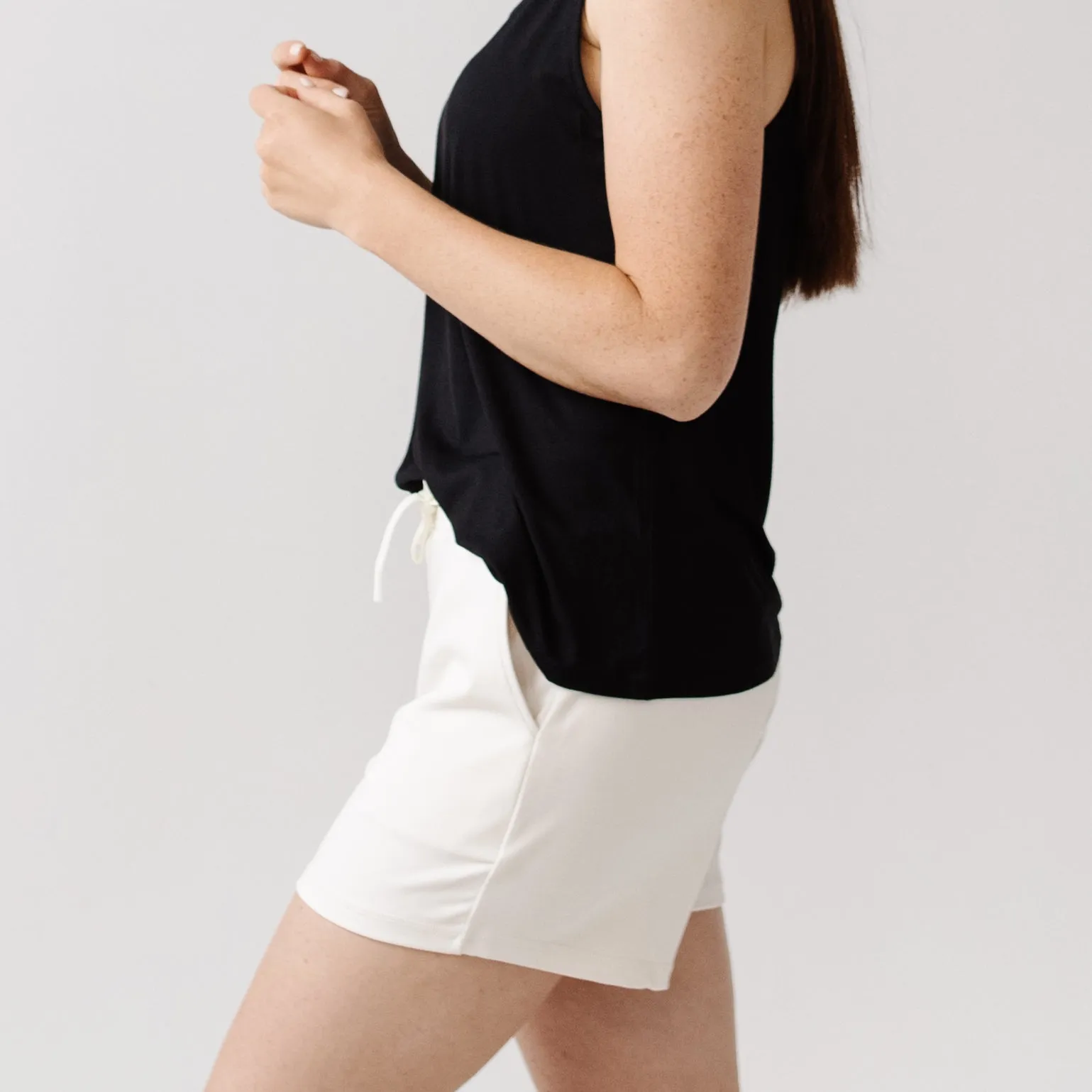 Women's Brushed Bamboo Jogger Shorts