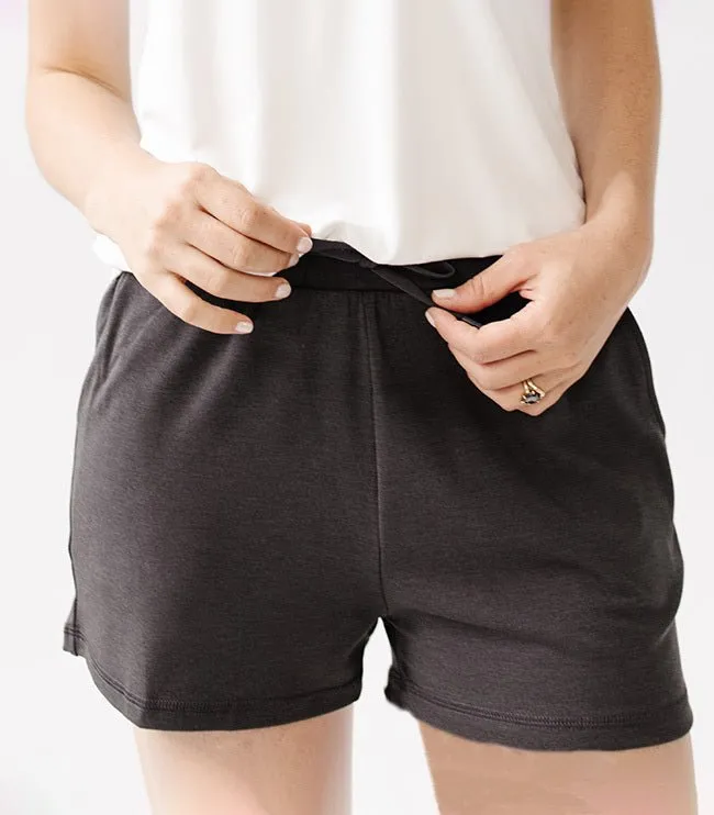 Women's Brushed Bamboo Jogger Shorts