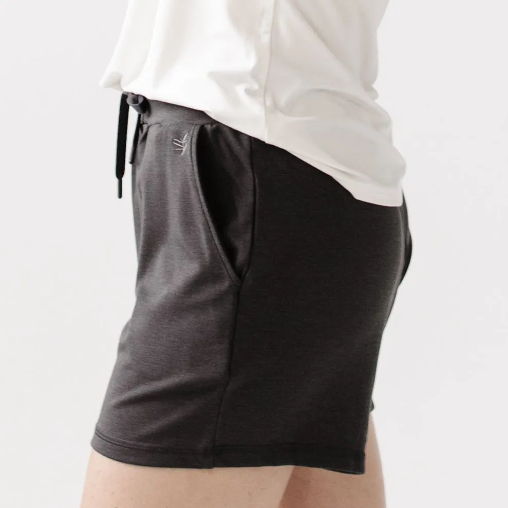 Women's Brushed Bamboo Jogger Shorts