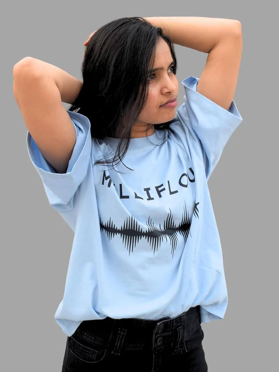 Women's Oversized Organic Cotton T-Shirt, Drop-Shoulder, GOTS Certified