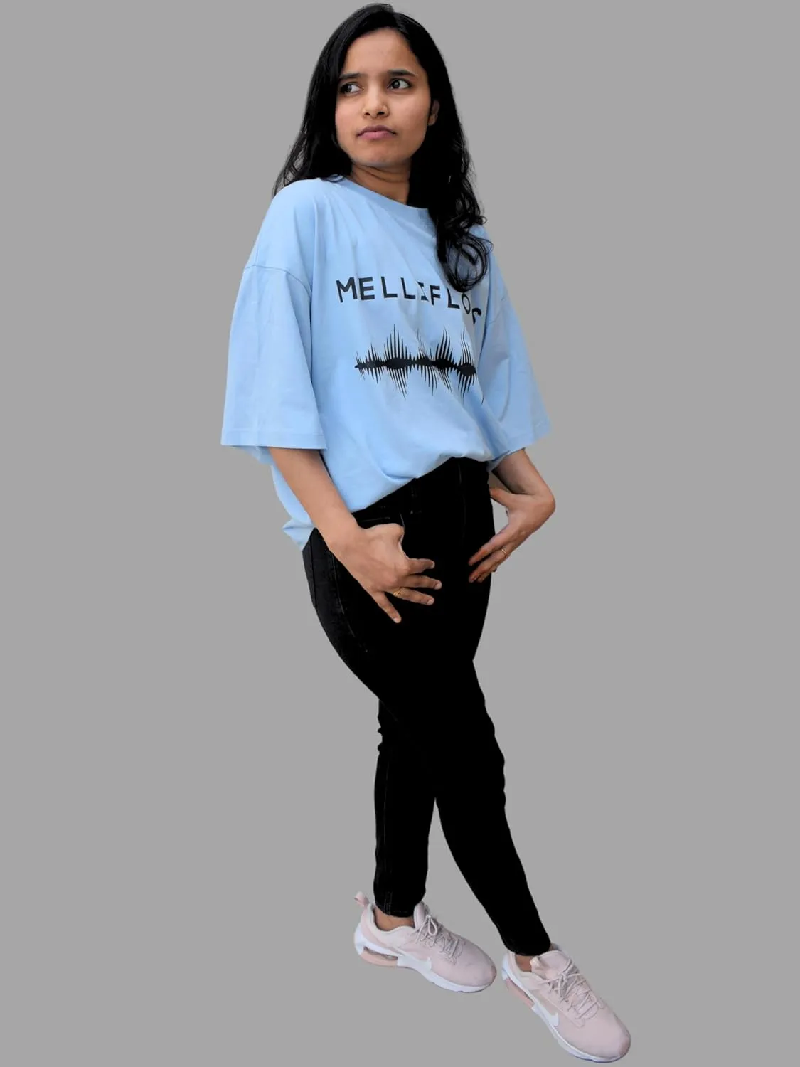 Women's Oversized Organic Cotton T-Shirt, Drop-Shoulder, GOTS Certified
